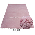 Microfiber Soft Yarn Carpet or Rug with Plain Color